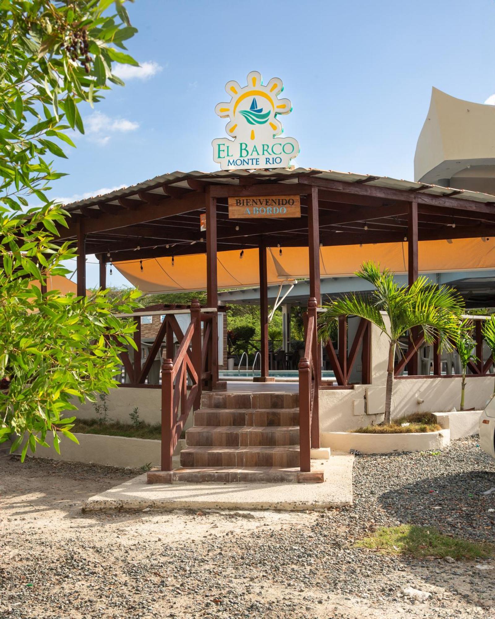 Hotel El Barco Compostela de Azua Exteriör bild
